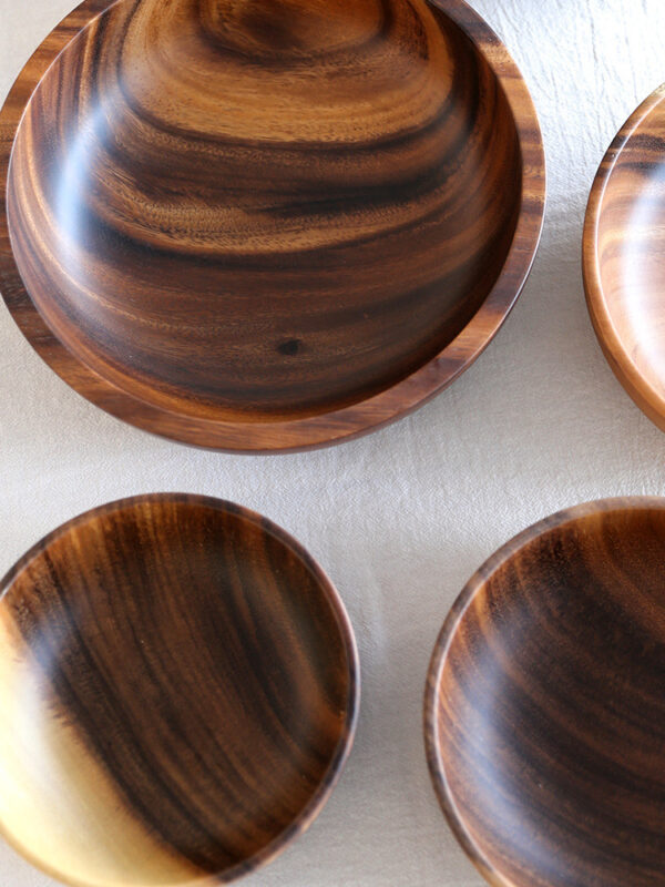 Acacia wooden bowl wooden tableware - Image 7