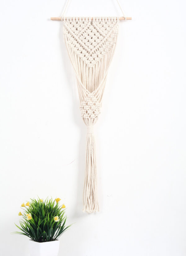 Woven Net Bag Flower Basket Wall Decoration Flower Shop Decoration - Image 2