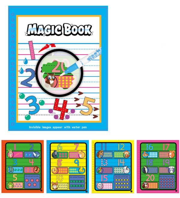 Children's Magic Water Painting Book Coloring And Coloring Book - Image 3