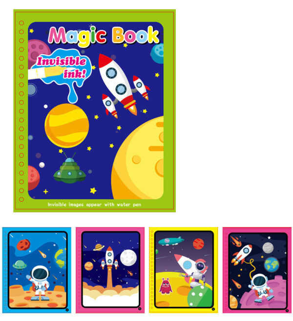 Children's Magic Water Painting Book Coloring And Coloring Book - Image 9