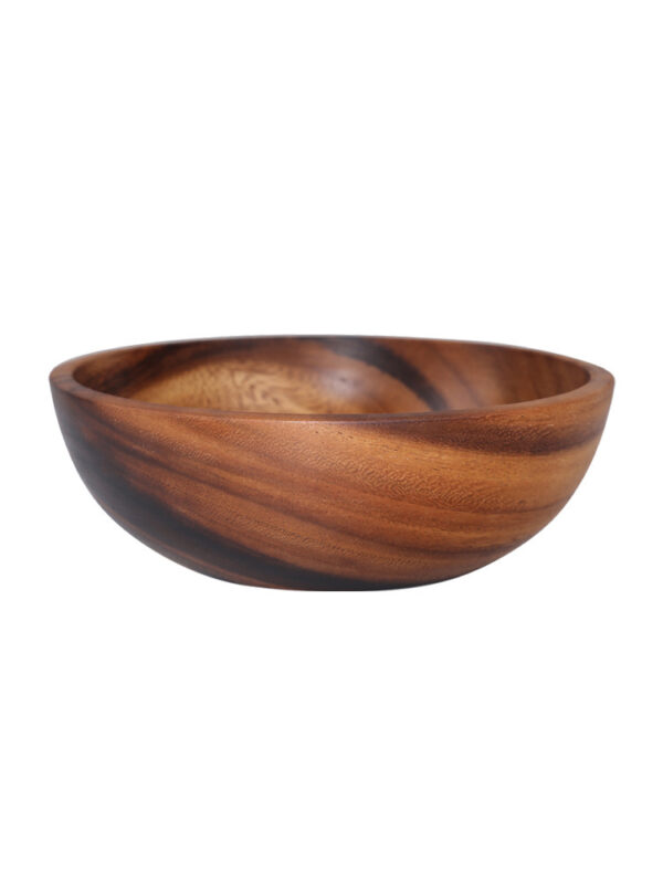 Acacia wooden bowl wooden tableware - Image 3