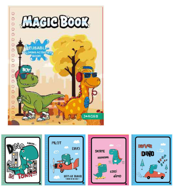 Children's Magic Water Painting Book Coloring And Coloring Book - Image 6